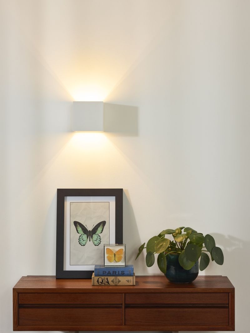 Lucide GIPSY - Nástenné svietidlo - 1xG9 - Biele